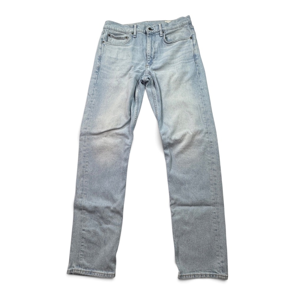 Rag & Bone Fit 2 Slim Callen Light Wash Denim Jeans Mens 32x32